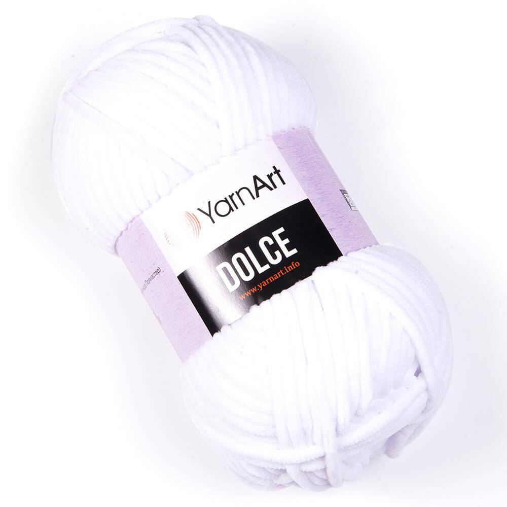 

Пряжа YarnArt Dolce , цвет 741 - White