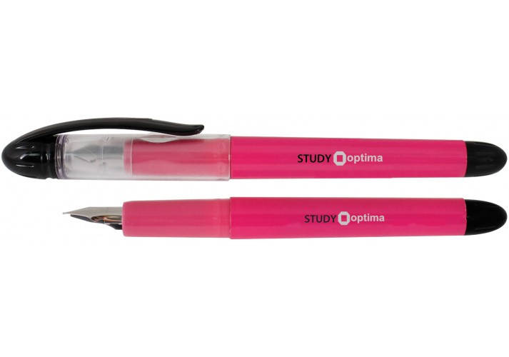 

Ручка перова (без чорнильного патрона) OPTIMA STUDY, корпус асорті O16303 (5)