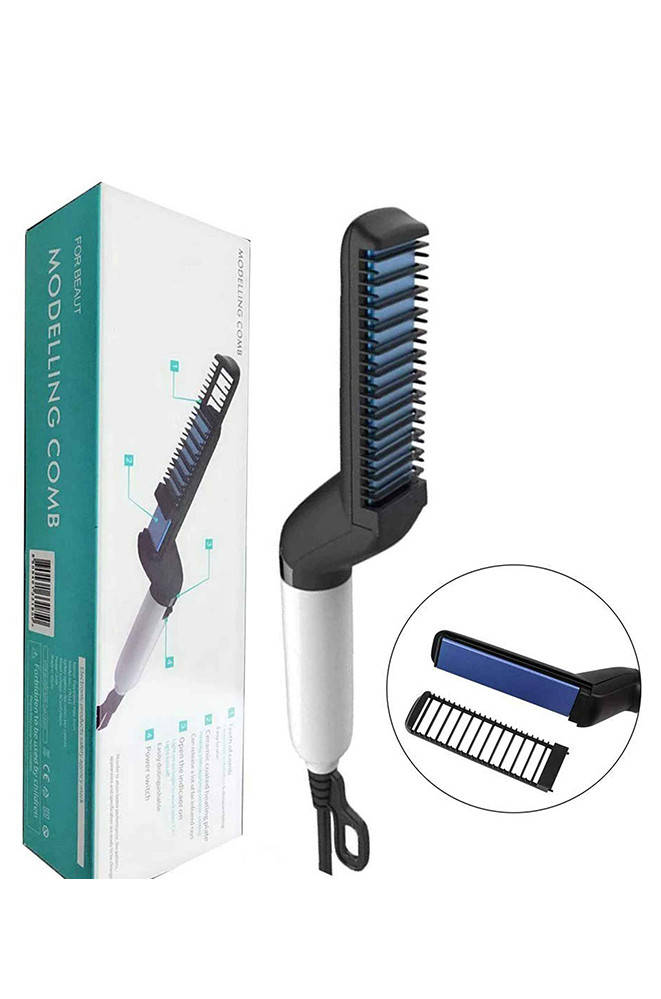 

Выпрямитель расческа для бороды и волос 142301P