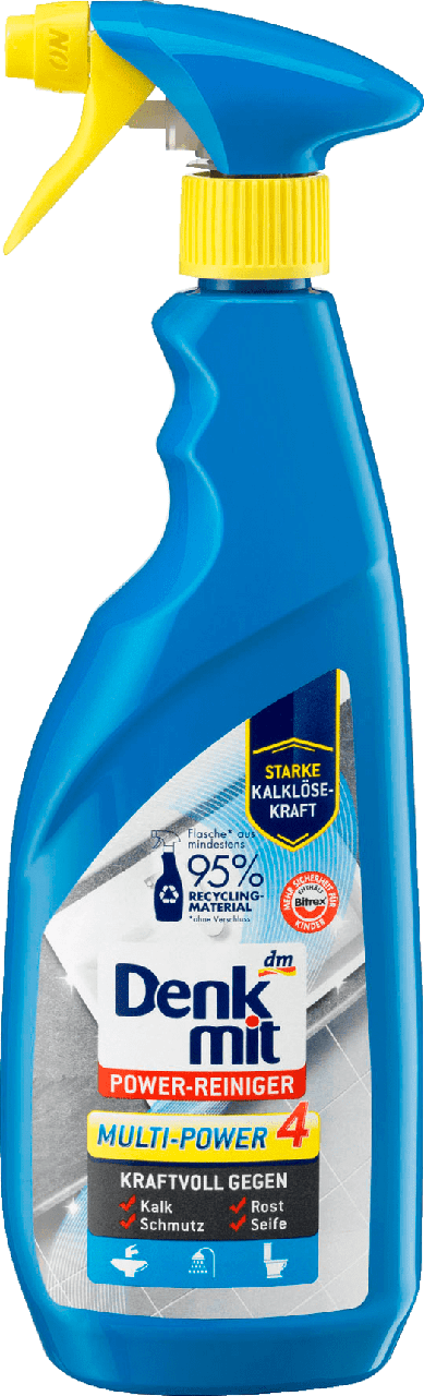 

Средство для чистки ванн и душ кабин, Denkmit Power-Reiniger Multi-Power 4, 750 ml