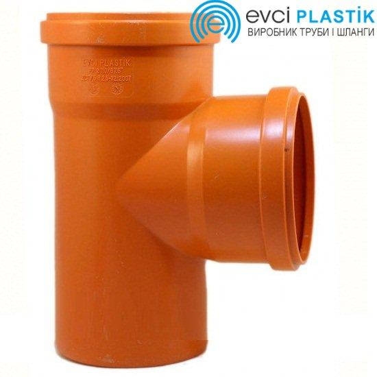 

Тройник ПВХ 110х110х90° Evci Plastik
