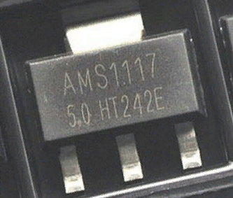 

Микросхема AMS1117-5 Линейный стабилизатор 5В, 1А, SOT-223