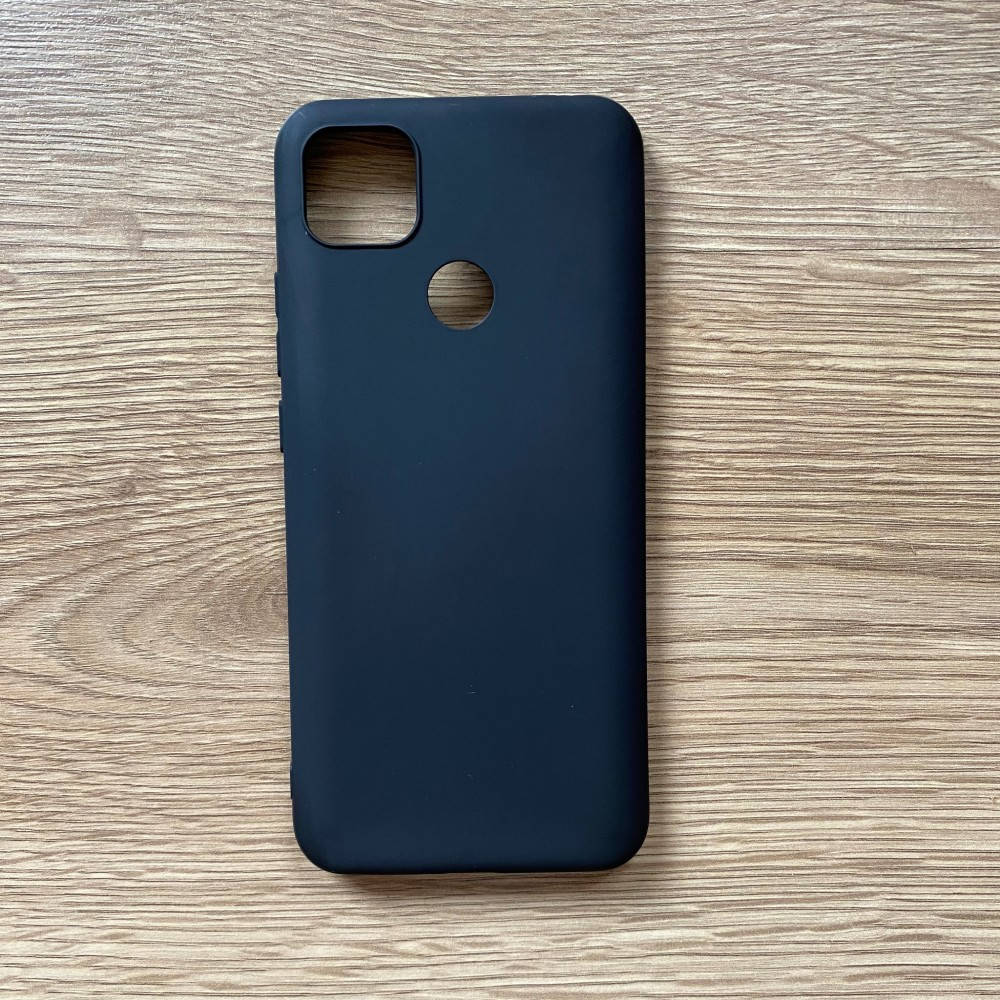 

Силиконовый чехол бампер для Xiaomi Redmi 9C черный