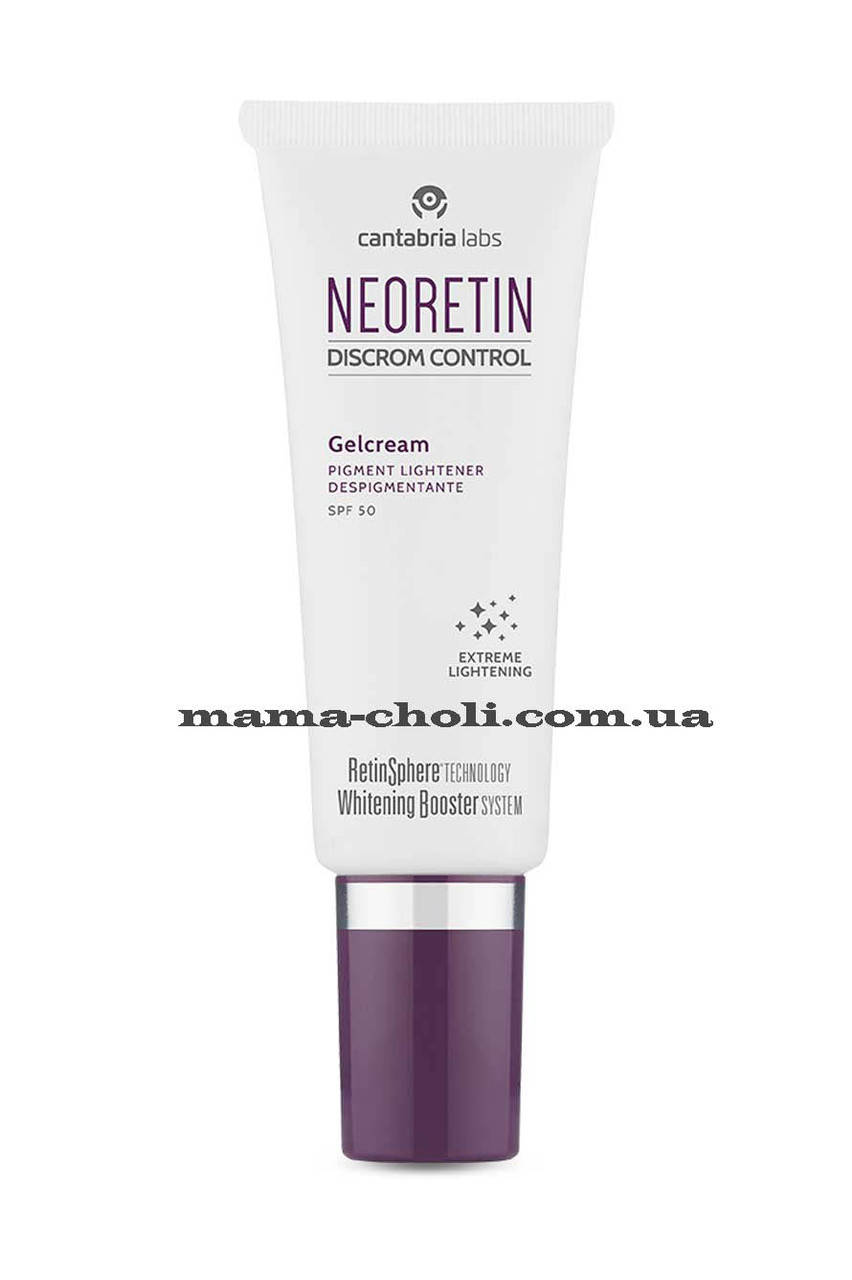 

Осветляющий гель-крем SPF 50 Neoretin Cantabria