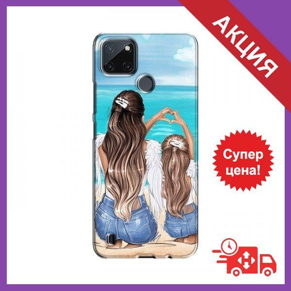

Чехол для RealMe Realme C21Y / C25Y / Бампер на RealMe Realme C21Y / C25Y / Чехол для Реалми (Мама и дочь)
