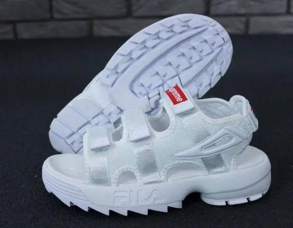 

Сандалии женские Fila Disruptor Sandal White "Белые" р. 36 (в стиле фила) белые