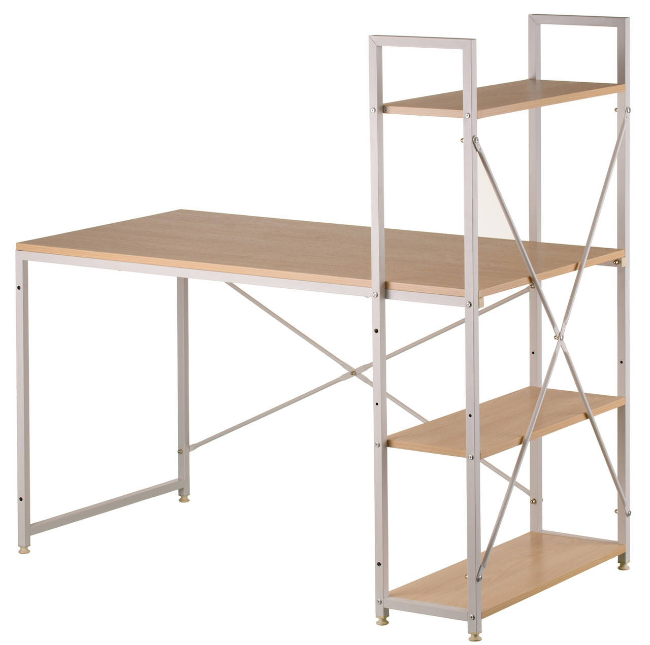 

Стол письменный со стеллажом CROSS BEIGE (1200*600*1210) в стиле Special4You