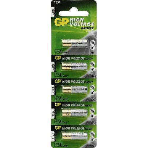 

Батарейка A27 (MN27), щелочная, GP High Voltage, 12V, для ПУ, Blister (27AF-2C5), 1 ШТ.