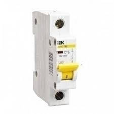 

Автоматический выключатель ВА47-29 1P 16A 4,5кА х-ка C ИЭК