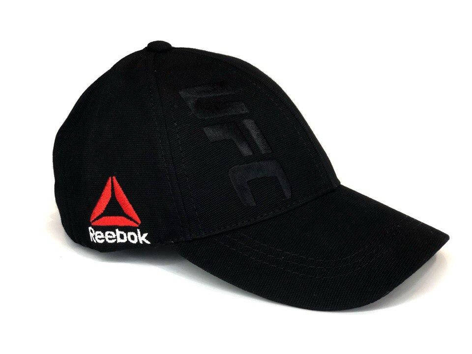 

Кепка мужская Reebok UFC x black | бейсболка коттоновая, Черный
