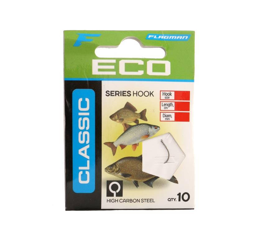 

Готовый поводок Flagman Classic Hooks To Nylon 3 №10