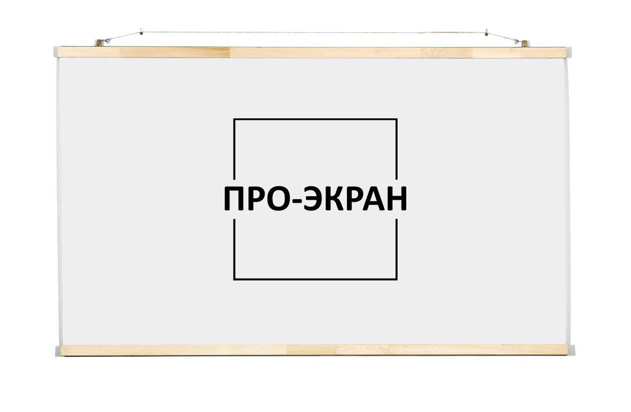 

Экран для проектора 220 на 124 см (16:9) 100"