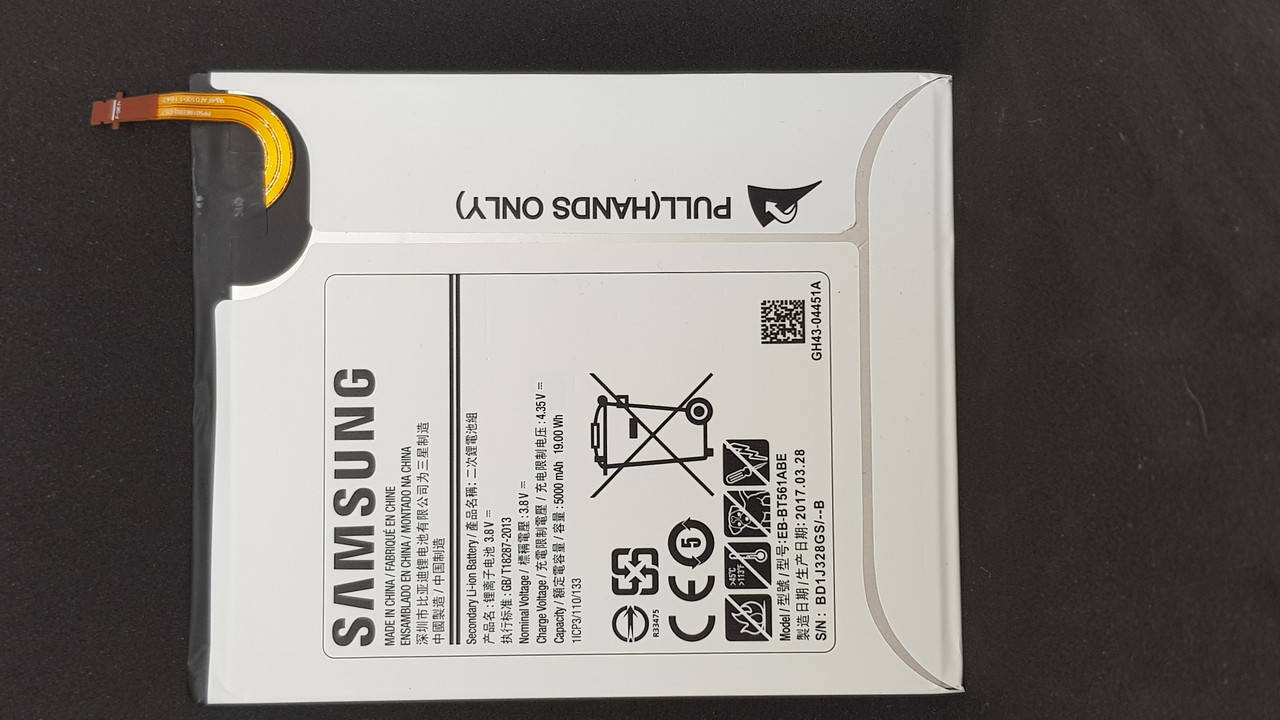 

Аккумулятор б/у Samsung Galaxy Tab E 9.6" 3G T561 T560 EB-BT561ABE, Темно-серый