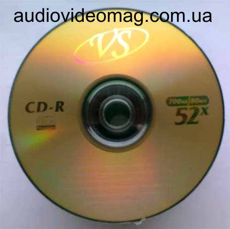 

Диск CD-R VS 700 Mb 52x 80min