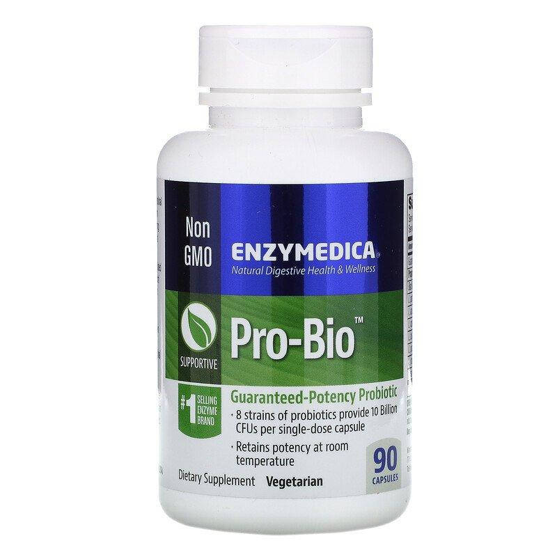 

Enzymedica Pro Bio Guaranteed Potency Probiotic 90 капсул
