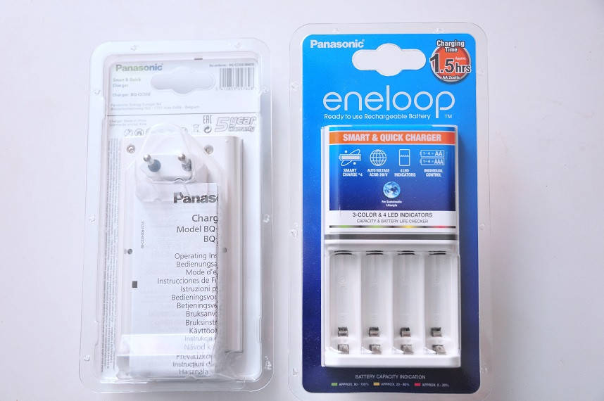 

Быстрое зарядное устр-во AA/AAA Panasonic BQ-CC55E Smart & Quick Charger ОРИГИНАЛ