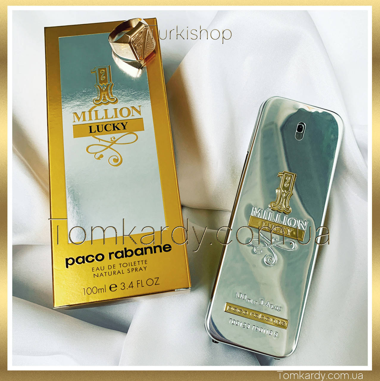 

Мужские духи Paco Rabanne 1 Million Lucky 100 ml. Пако Рабан 1 Миллион Лаки 100 мл.