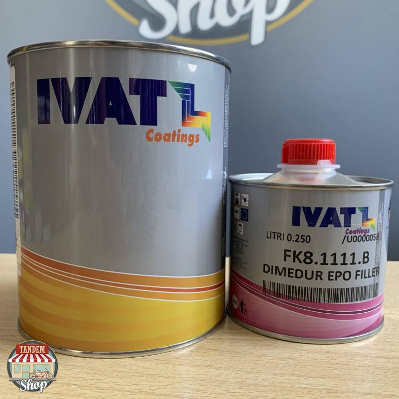 

Грунт эпоксидный антикоррозийный IVAT 4:1, 1 л + 250 мл Комплект Серый