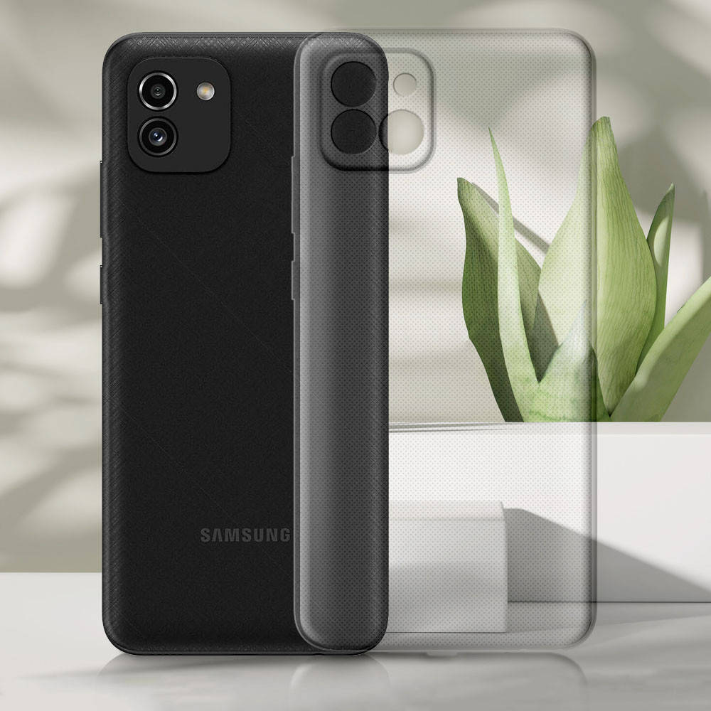 

Чехол Ultra Clear Samsung Galaxy A03 (A035) Прозрачный