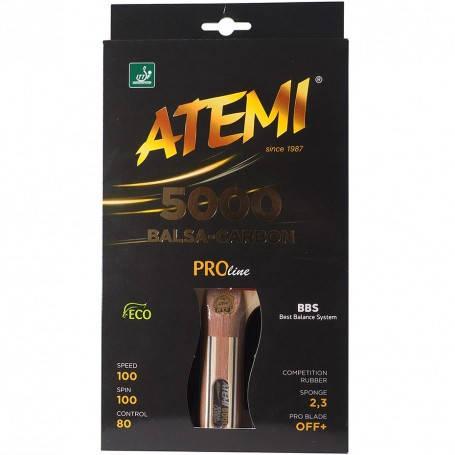 

Ракетка для настольного тенниса ATEMI PRO 5000