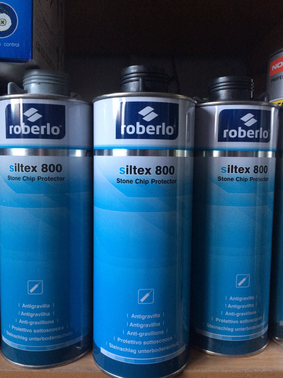 

Антигравий Roberlo Siltex 800 1л чёрный, Черный