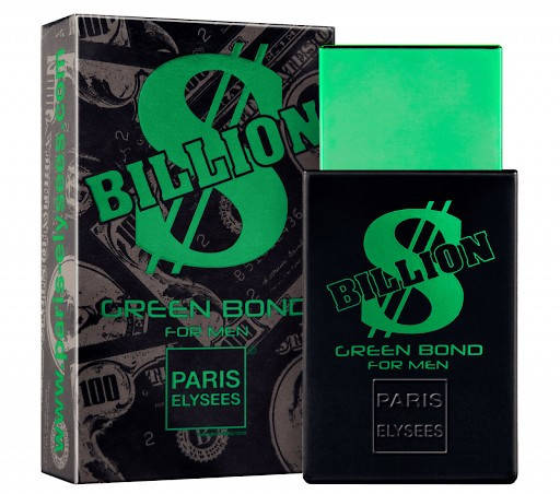 

Туалетная вода для мужчин Paris Elysees Billion Green Bond 100ml
