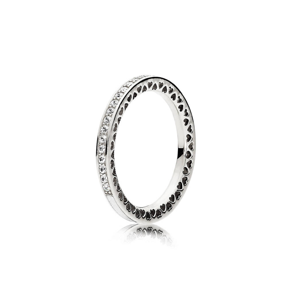 

Серебряное кольцо в стиле Pandora (Пандора) 3936 18