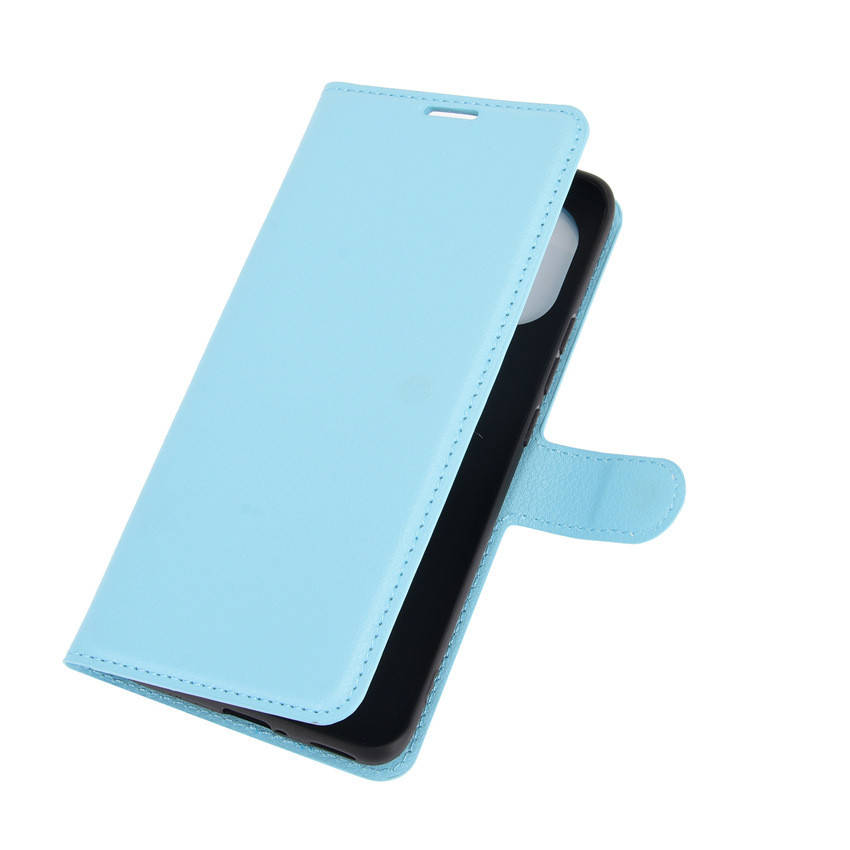 

Чехол книжка Lichee для Xiaomi Mi 11 Lite (9 цветов) голубой
