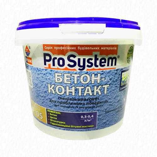 

Грунт с кварцевым песком ІРКОМ БЕТОН - КОНТАКТ 7 кг, Голубой