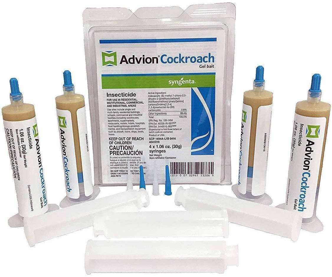 

Гель от тараканов Advion Cockroach Gel Syngenta. Dupont (дюпонт) упаковка 4 шт
