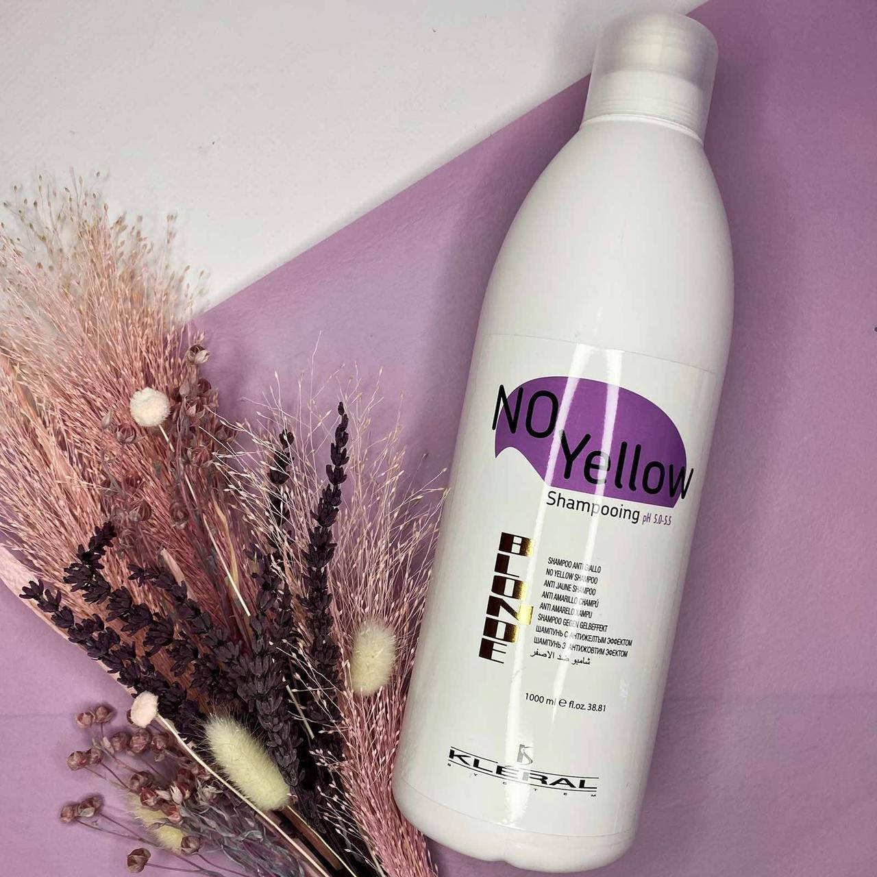 

Шампунь для седых и осветленных волос Kleral Anti-Yellow Shampoo 1000 мл