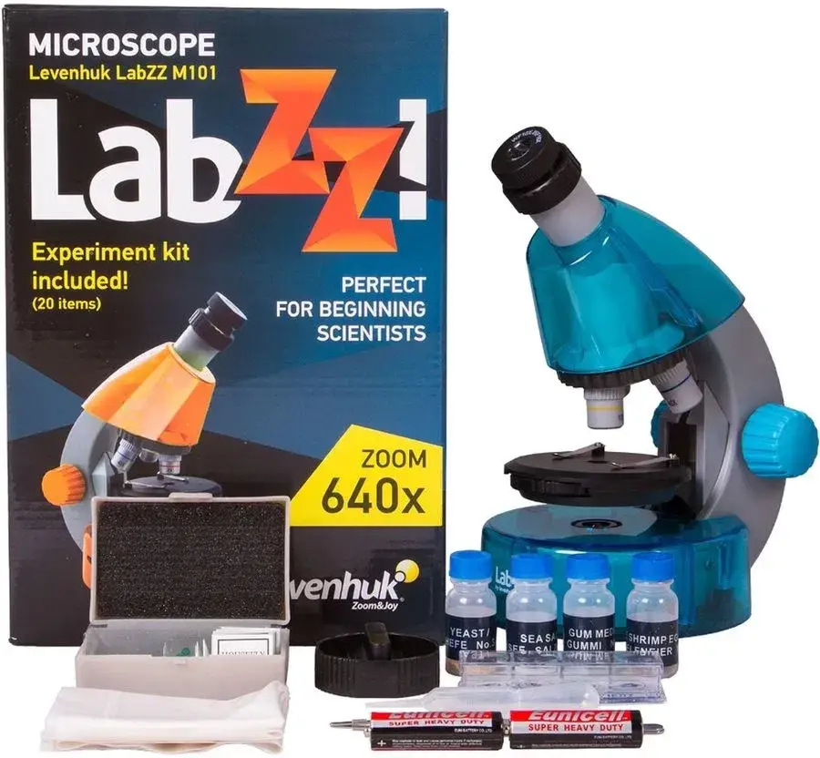 

Микроскоп Levenhuk LabZZ M101. Дитячий мікроскоп.