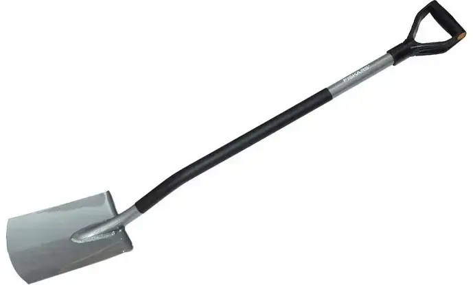 

Лопата штыковая с закругленным лезвием Fiskars Ergonomic 181023/1025375