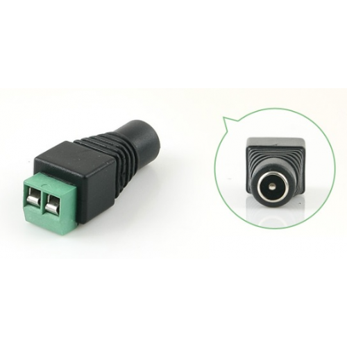 

Разъем для подключения питания DC-F (D 5,5x2,1мм) с клеммами под кабель Q100