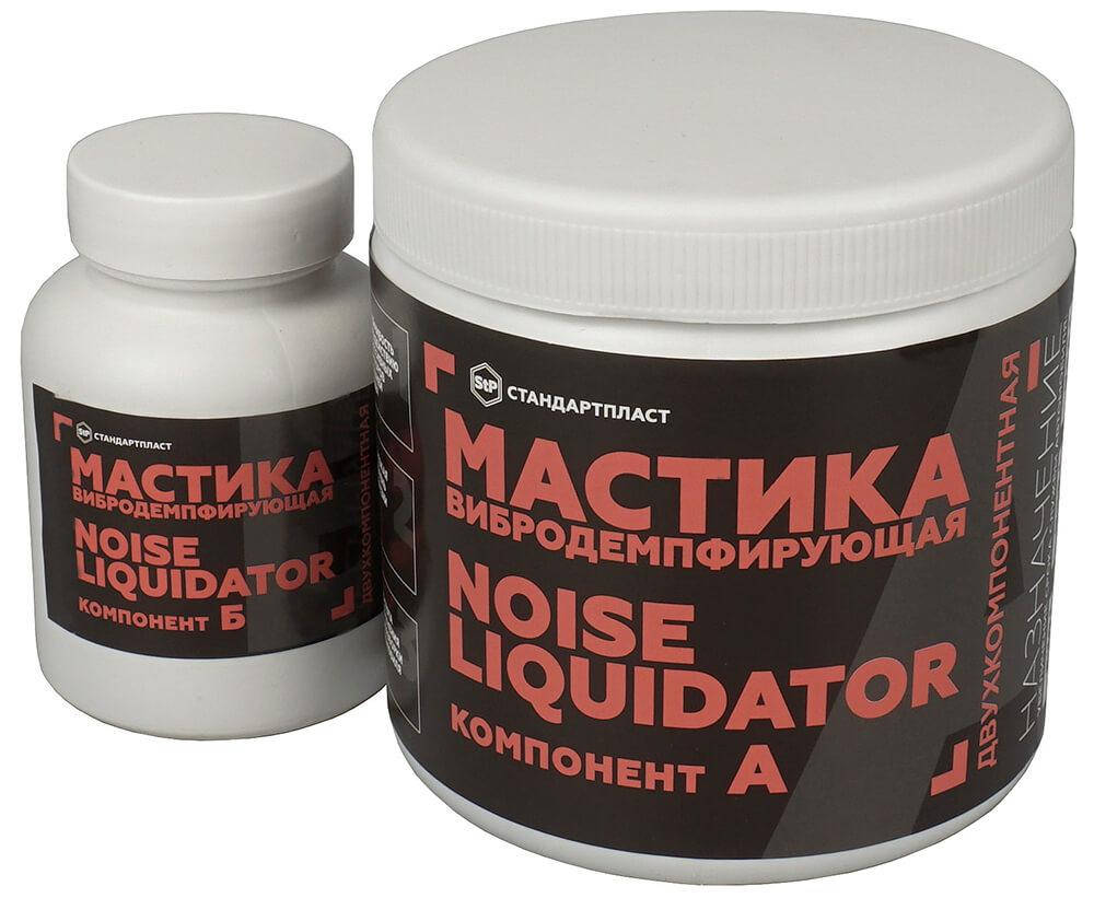

Мастика StP NoiseLIQUIDator (двухкомпонентная, вибродемпфирующая)
