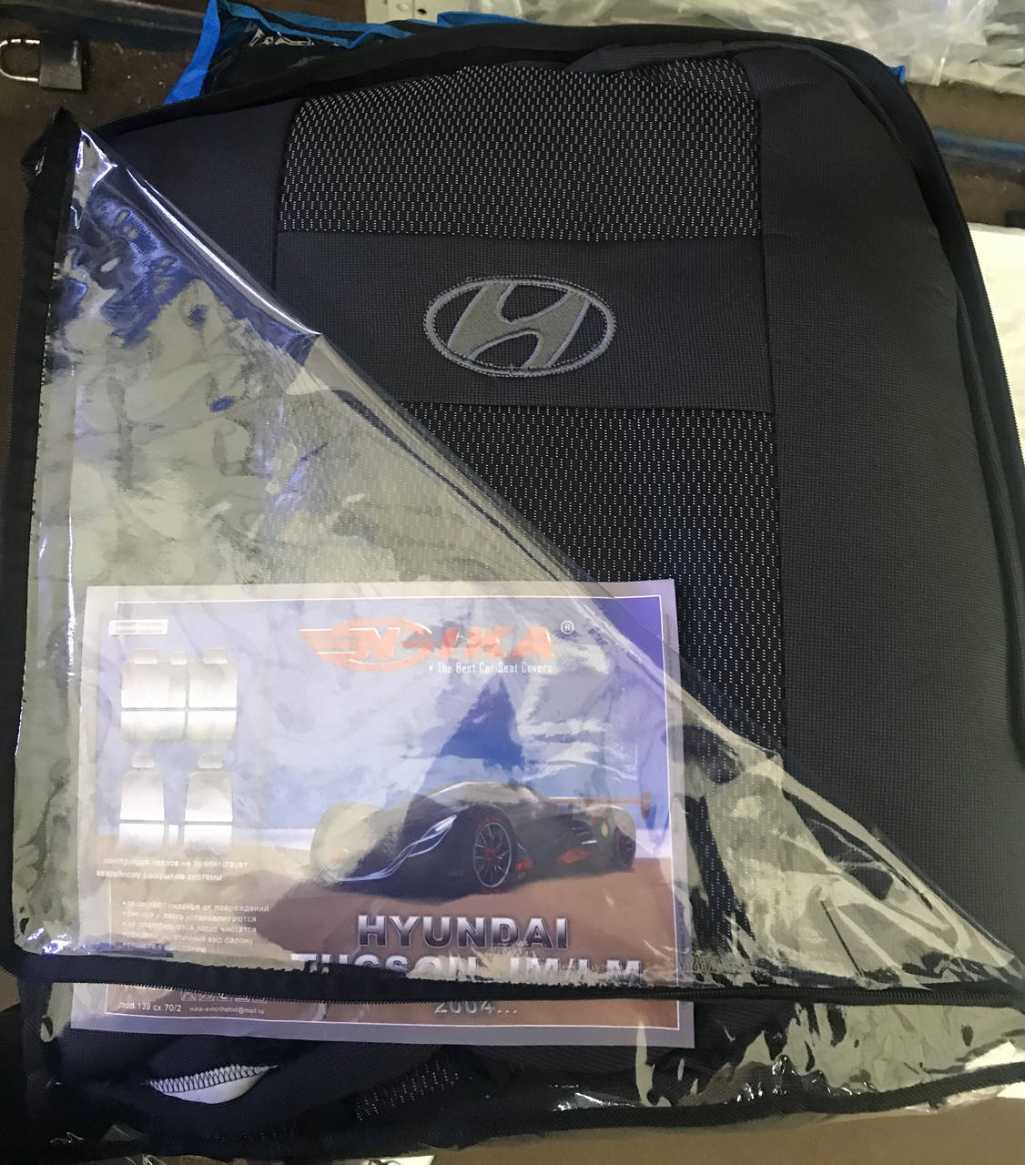 

Авточехлы на Hyundai Tucson JM/LM от 2004 года, авточехлы на Хюндай Туксон Ника