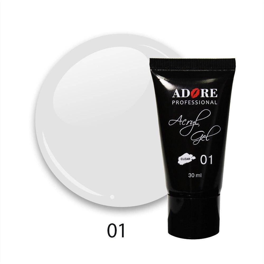 

Акрил-гель ADORE Acryl Gel №01 Clear 30 мл (17704Qu)