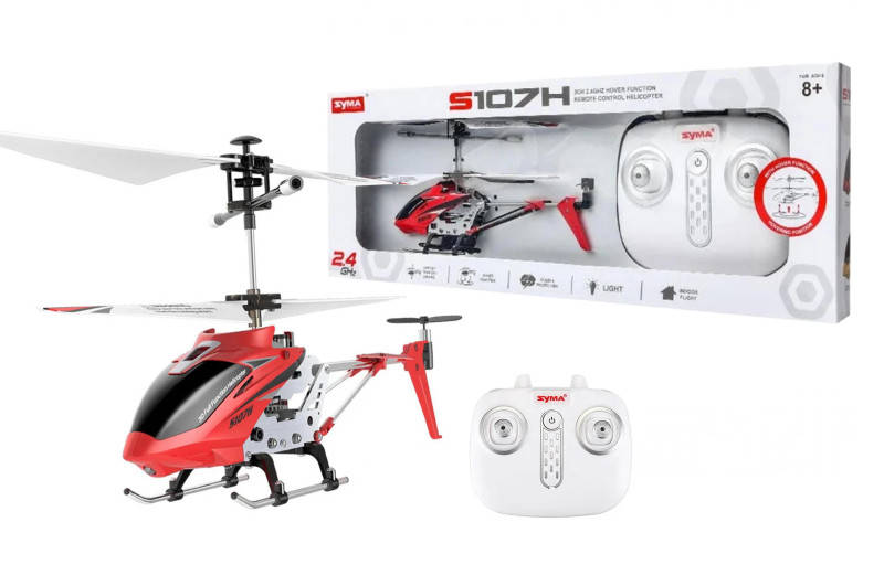 

Вертоліт р.к. Syma S107H з гіроскопом,метал.світ.2кол.USB.кор.41,5*6,5*15 /18/