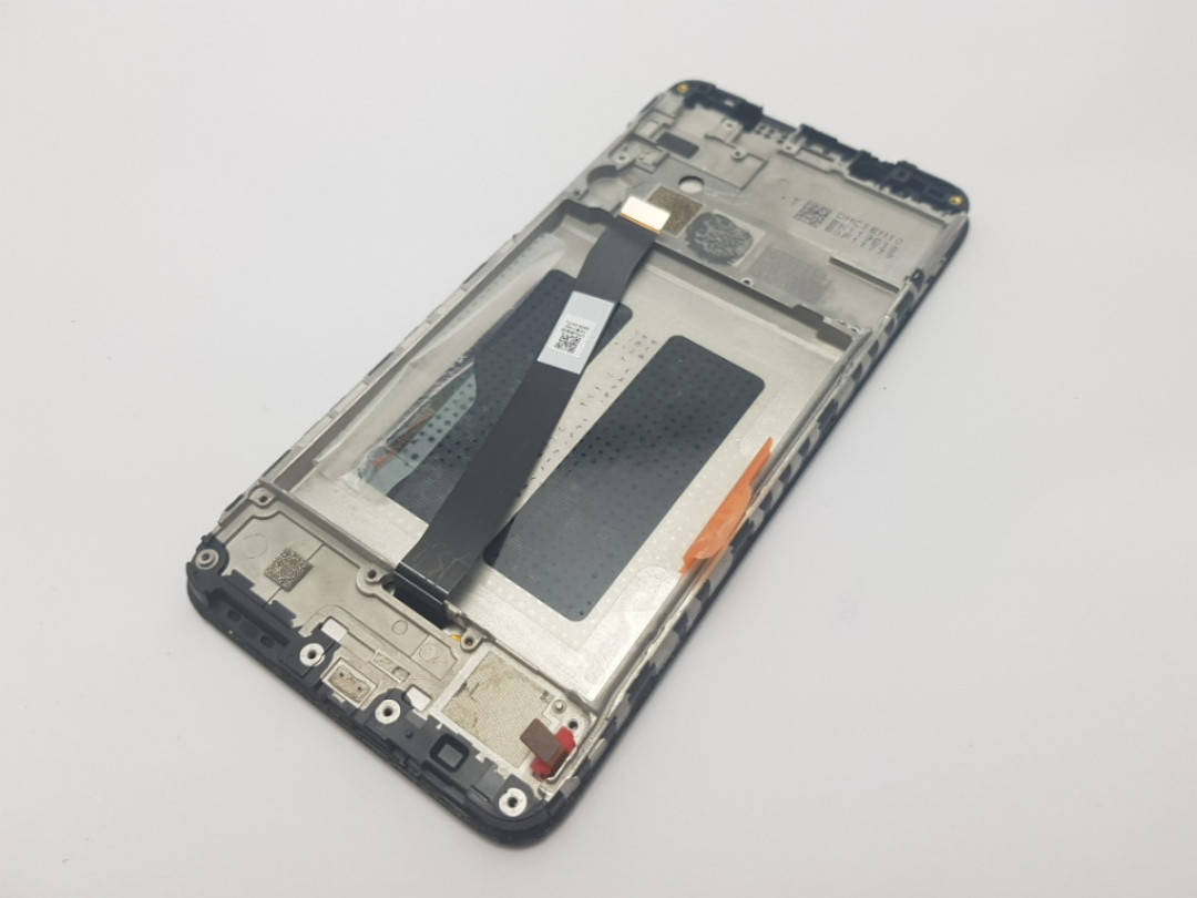 

С дефектом. Дисплей Xiaomi Redmi 7A модуль черный Сервисный оригинал с разборки (битый сенсор)