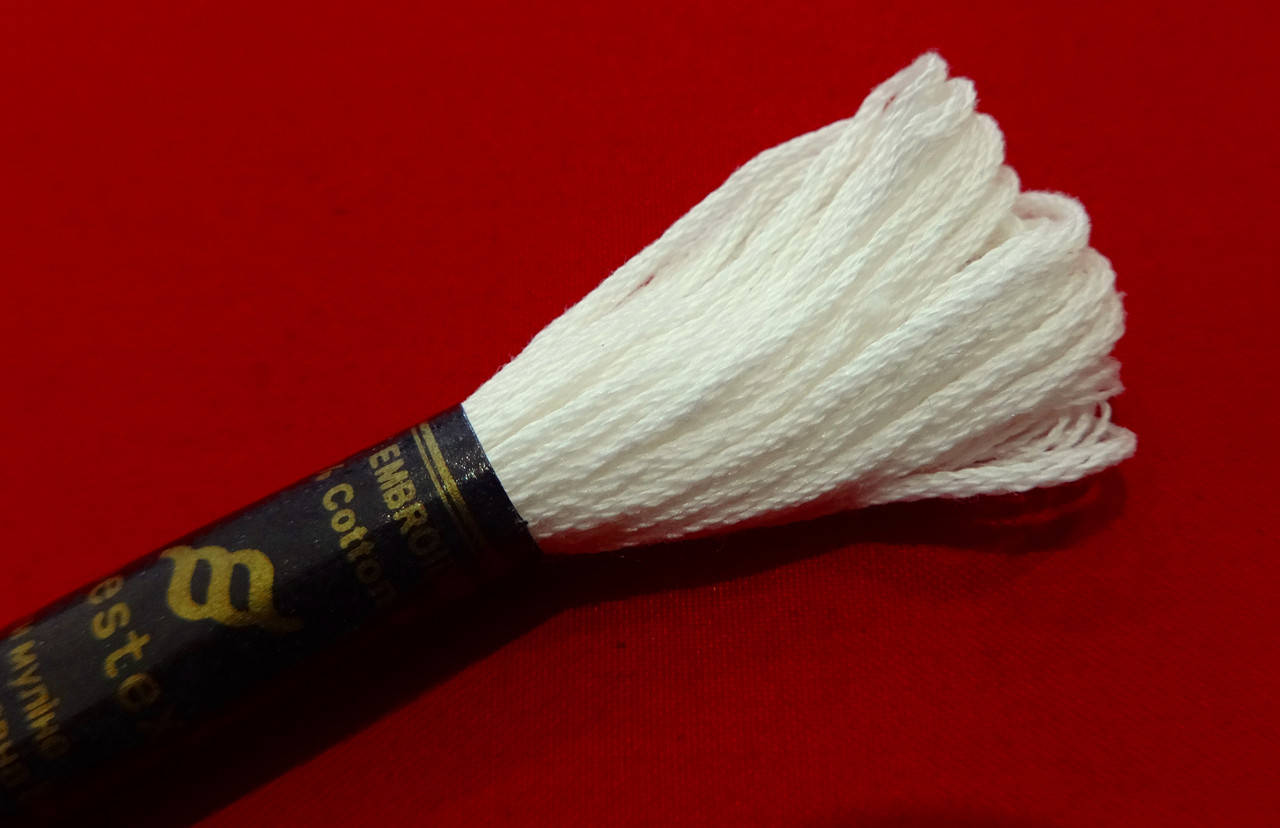 

Мулине Bestex №BLANC