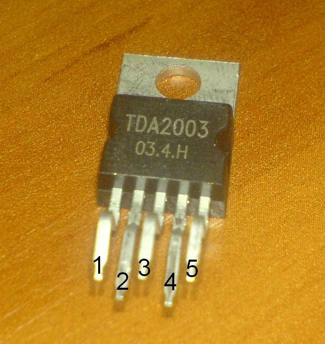 

Микросхема TDA2003