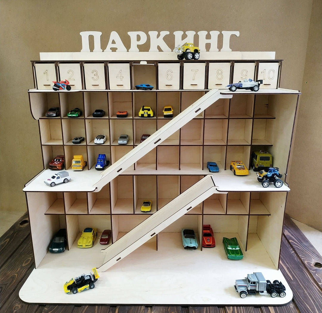 

Большой Гараж парковка для детских машинок (BIG SIZE)
