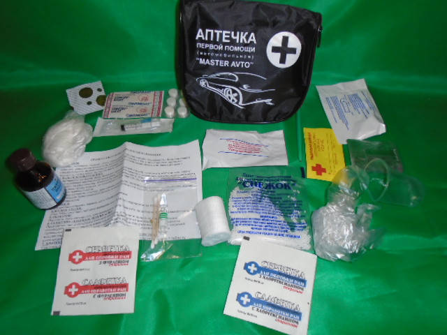 

Аптечка автомобильная (АМА-1) сумка