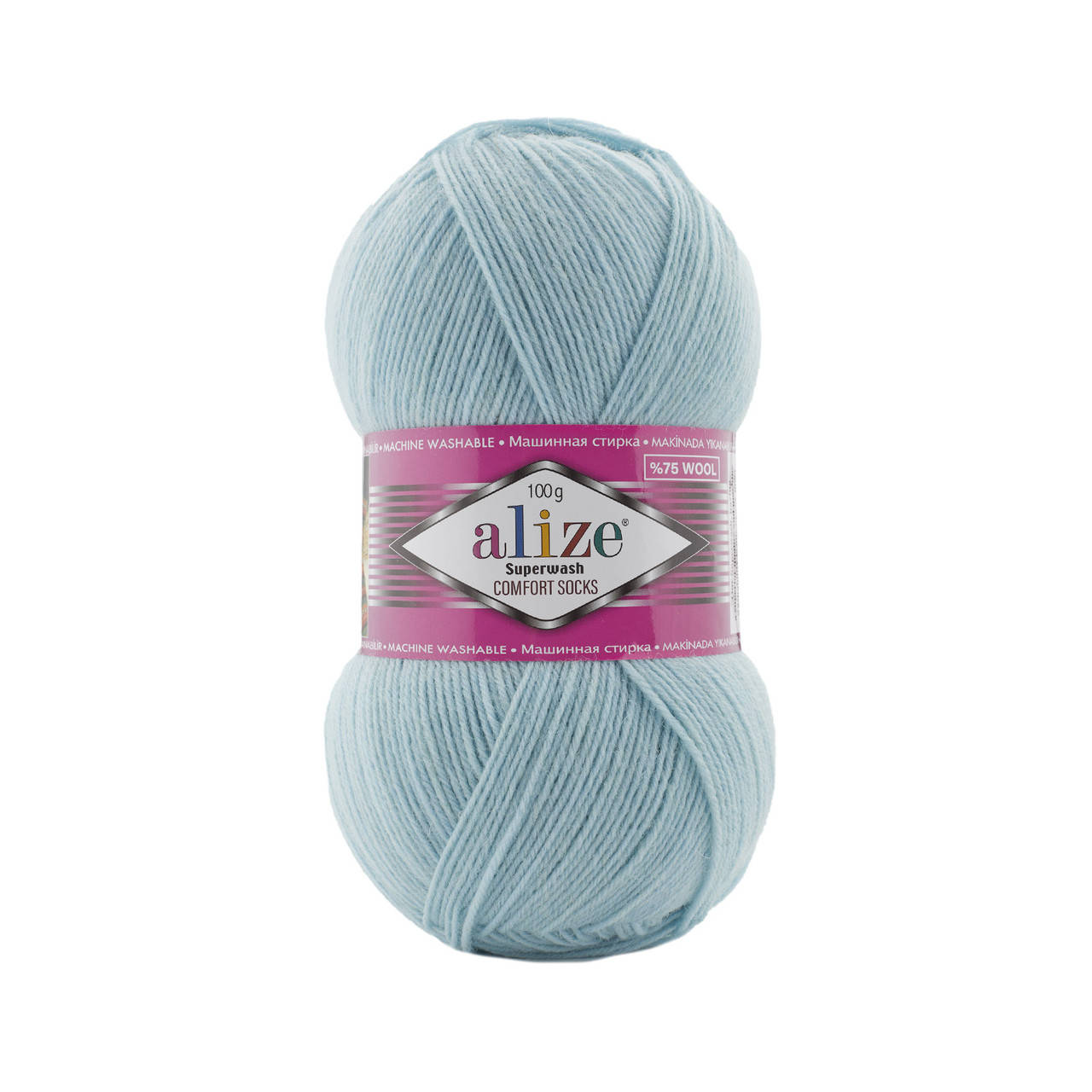 

Пряжа Alize Superwash 100 522 мята