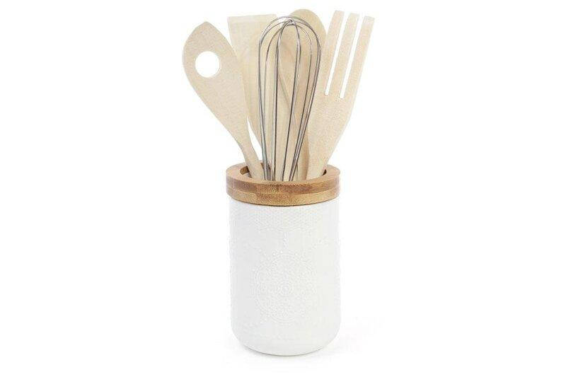 

Подставка для столовых приборов с принадлежностями BONA DI Naturel 25 см 289-248