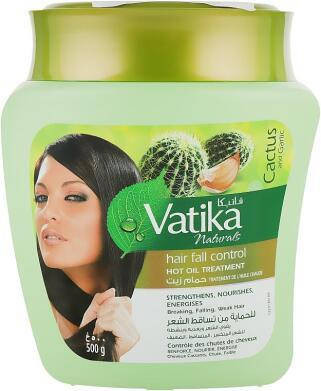 

Маска для волосся Проти випадіння з диким кактусом Vatika Naturals Hair Fall Control Dabur 500 500мл.