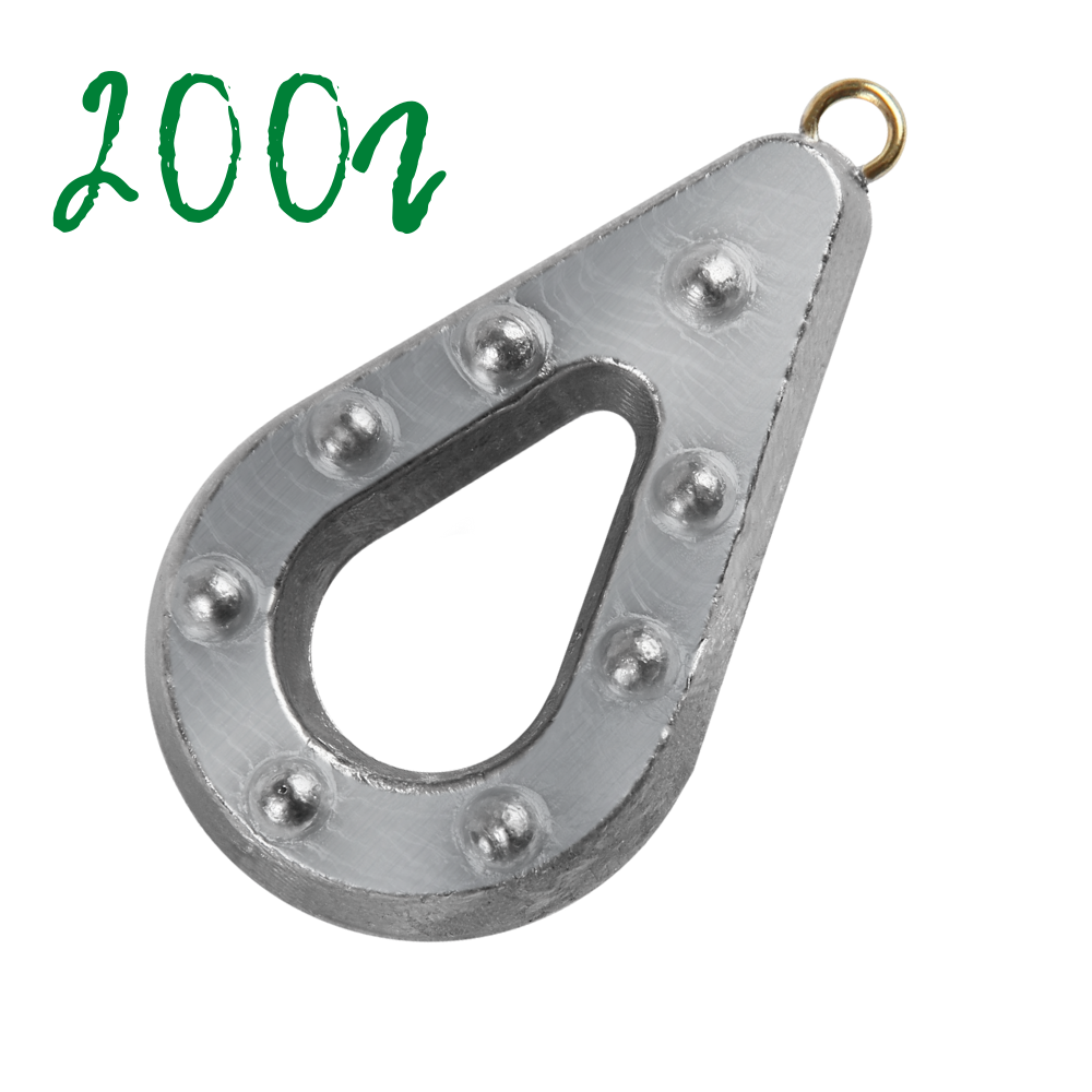 

200 Грамм Донные грузила для рыбалки Гриппа (рыболовный груз)