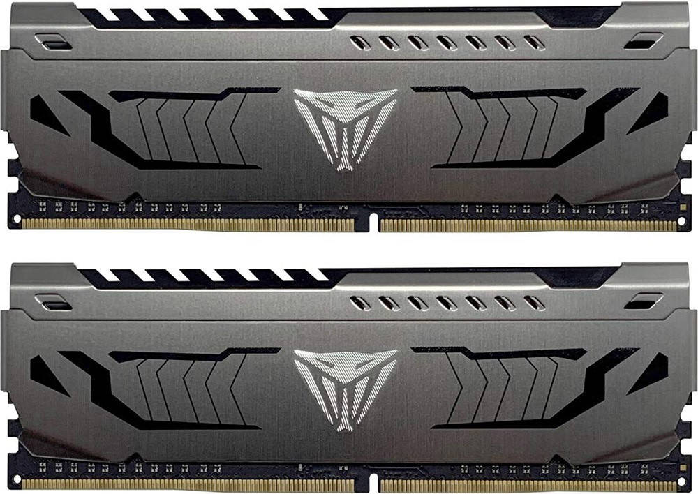 

Модуль памяти DDR4 16GB (2x8GB) 3200MHz Patriot Viper Steel (PVS416G320C6K)