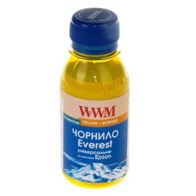 

Чорнило WWM EVEREST для Epson 100г Yellow Пігментні (EP02 / YP-2)