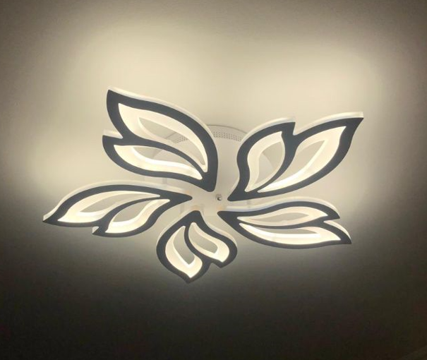 

Потолочная led люстра с пультом 120W Valeso DIMMER V K39685-5 WT